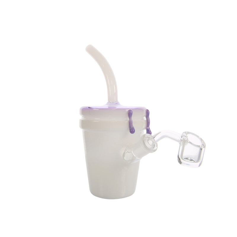 Bongtopia Double Purp Cup Dab Rig