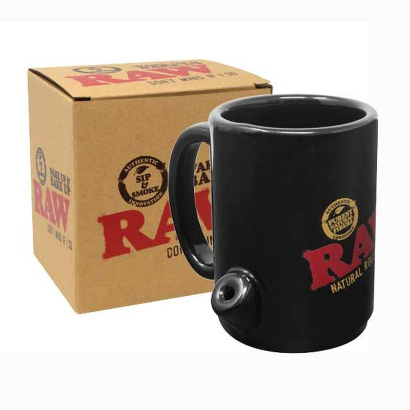 RAW Wake Up & Bake Up Mug with box