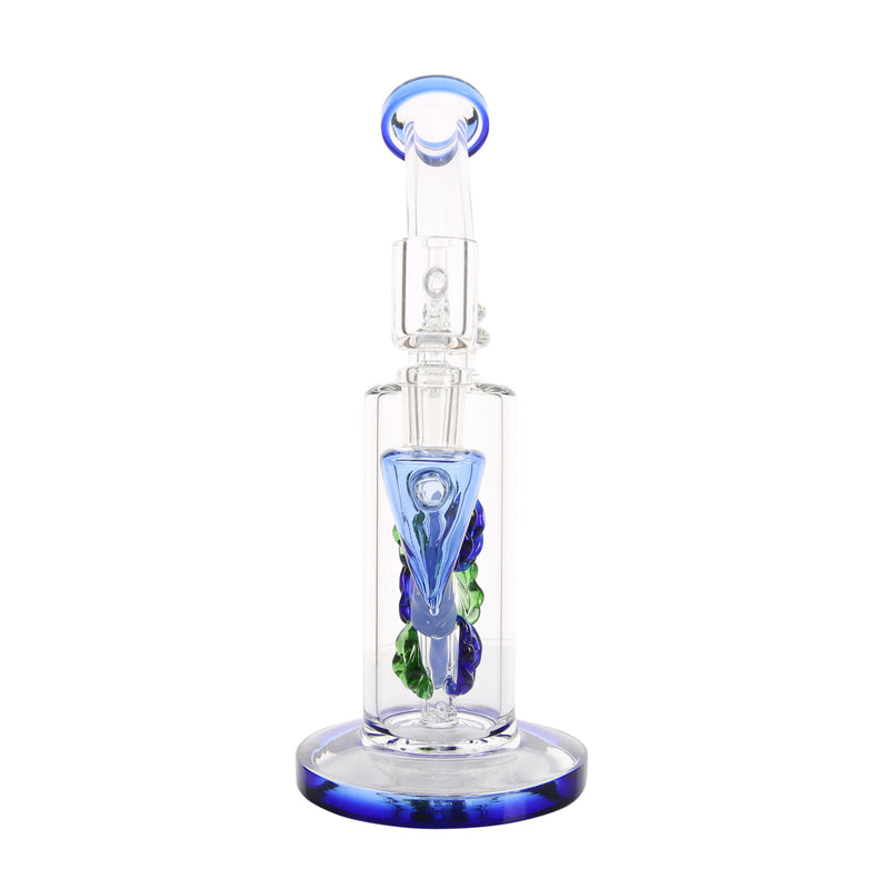 Tall Leaf Downline Can Dab Rig