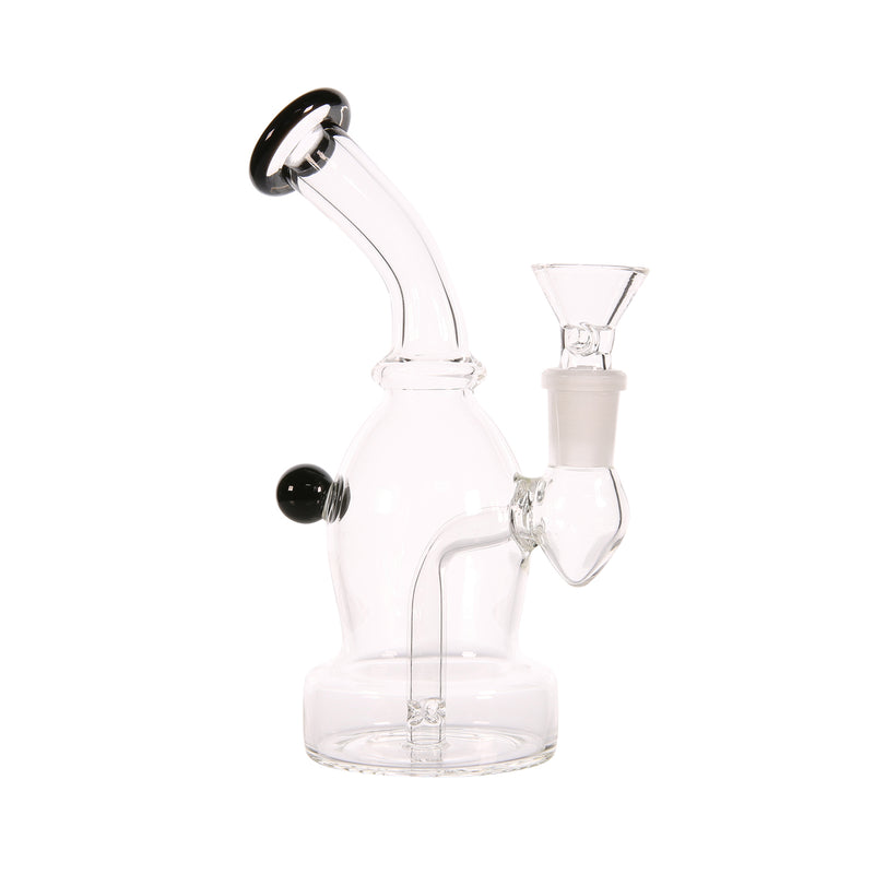 Bongtopia Mini Flat Bottom Egg Can black