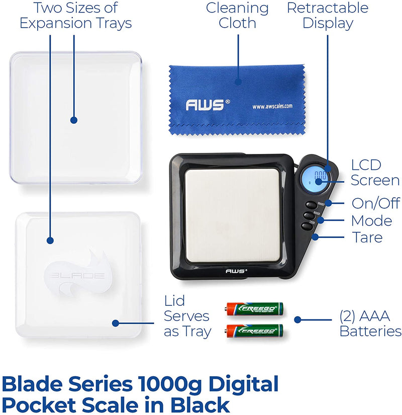 AWS Blade-100 Digital Pocket Scale parts